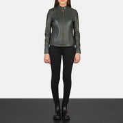 
Kelsee Giacca Biker in Pelle da Donna – alternate product view 3