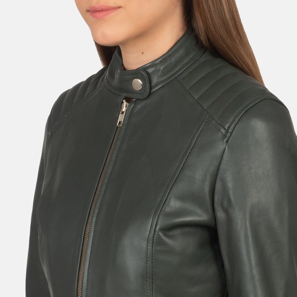 
Kelsee Giacca Biker in Pelle da Donna – alternate product view 6