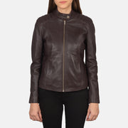 
Kelsee Giacca Biker in Pelle da Donna – alternate product view 4