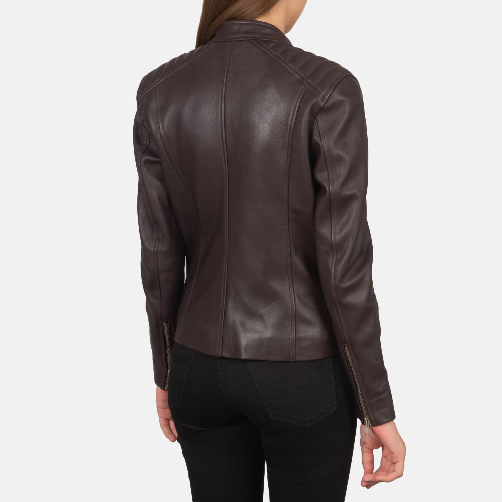 
Kelsee Giacca Biker in Pelle da Donna – alternate product view 5