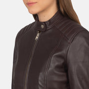 
Kelsee Giacca Biker in Pelle da Donna – alternate product view 6