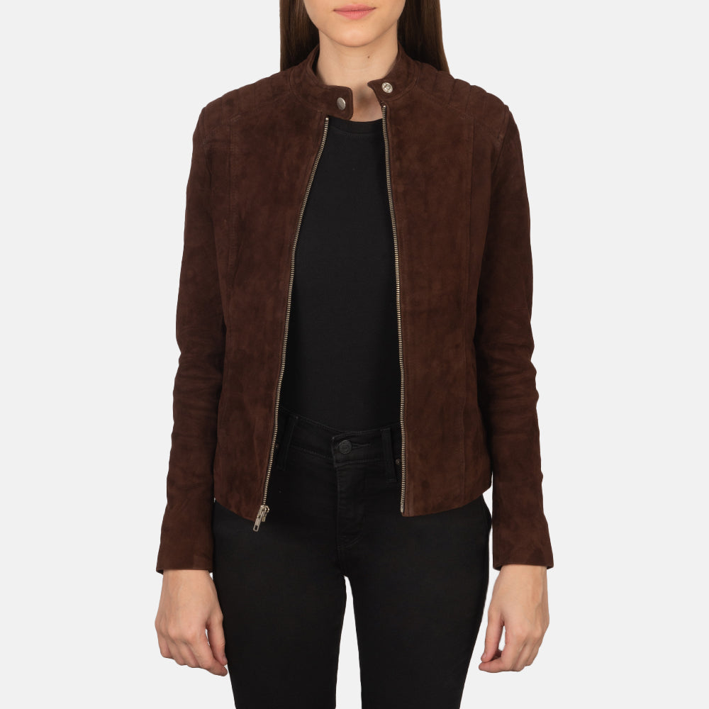 
Kelsee Giacca Biker in Pelle da Donna – alternate product view 1