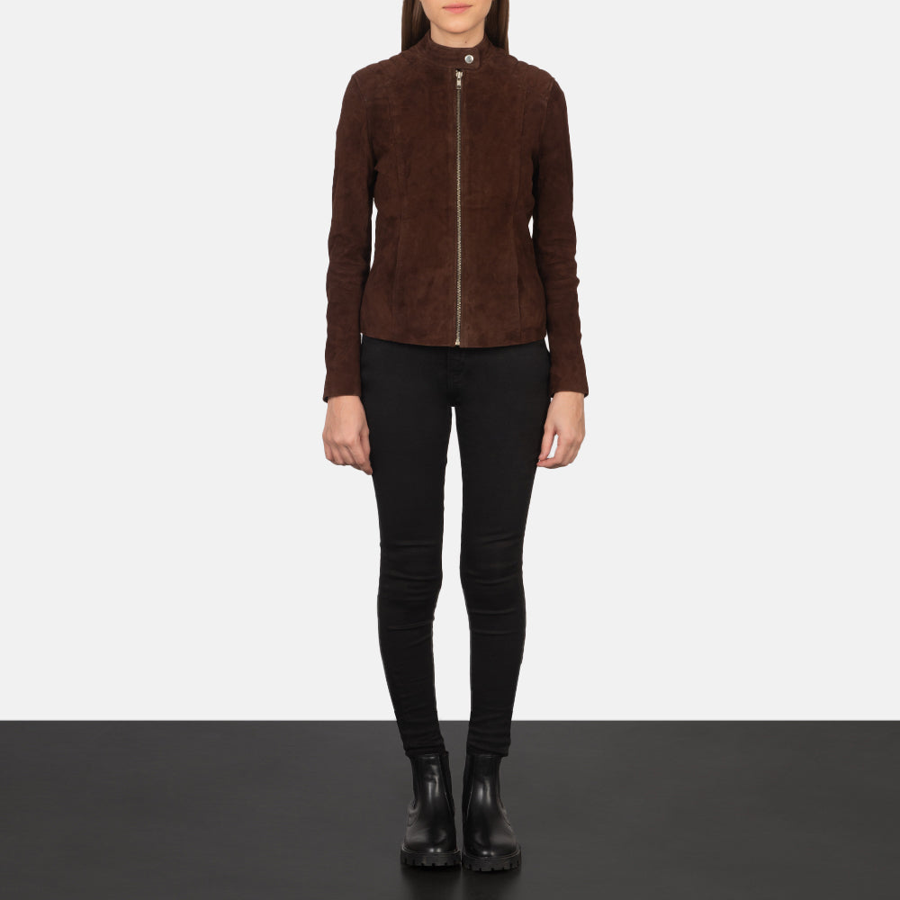 
Kelsee Giacca Biker in Pelle da Donna – alternate product view 3