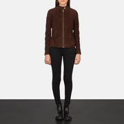 
Kelsee Giacca Biker in Pelle da Donna – alternate product view 3
