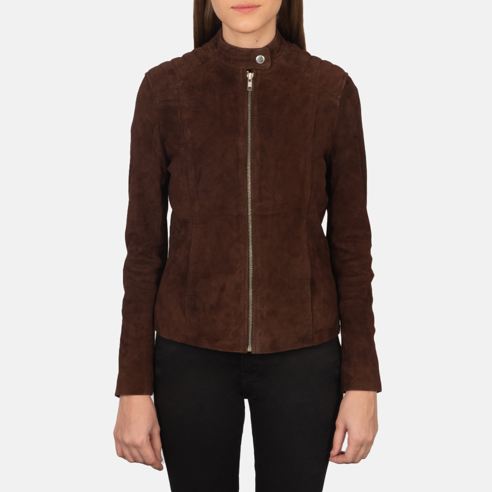 
Kelsee Giacca Biker in Pelle da Donna – alternate product view 4