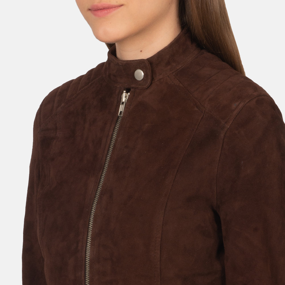 
Kelsee Giacca Biker in Pelle da Donna – alternate product view 6