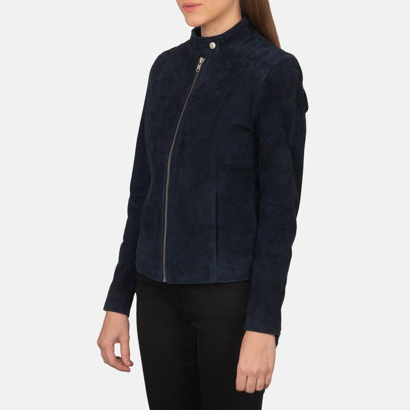 Kelsee Giacca Biker in Pelle da Donna
