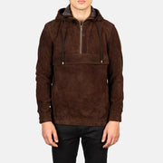 Kenton Hooded Giacca in Pelle da Uomo – Vista prodotto alternativa 4