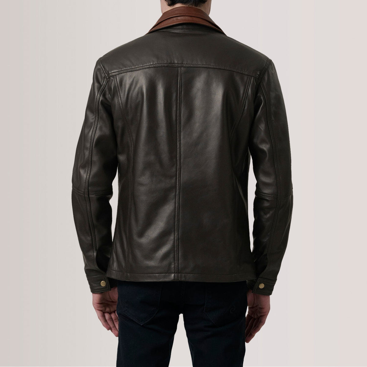 Klen Giacca in Pelle da Uomo – Vista prodotto alternativa 4