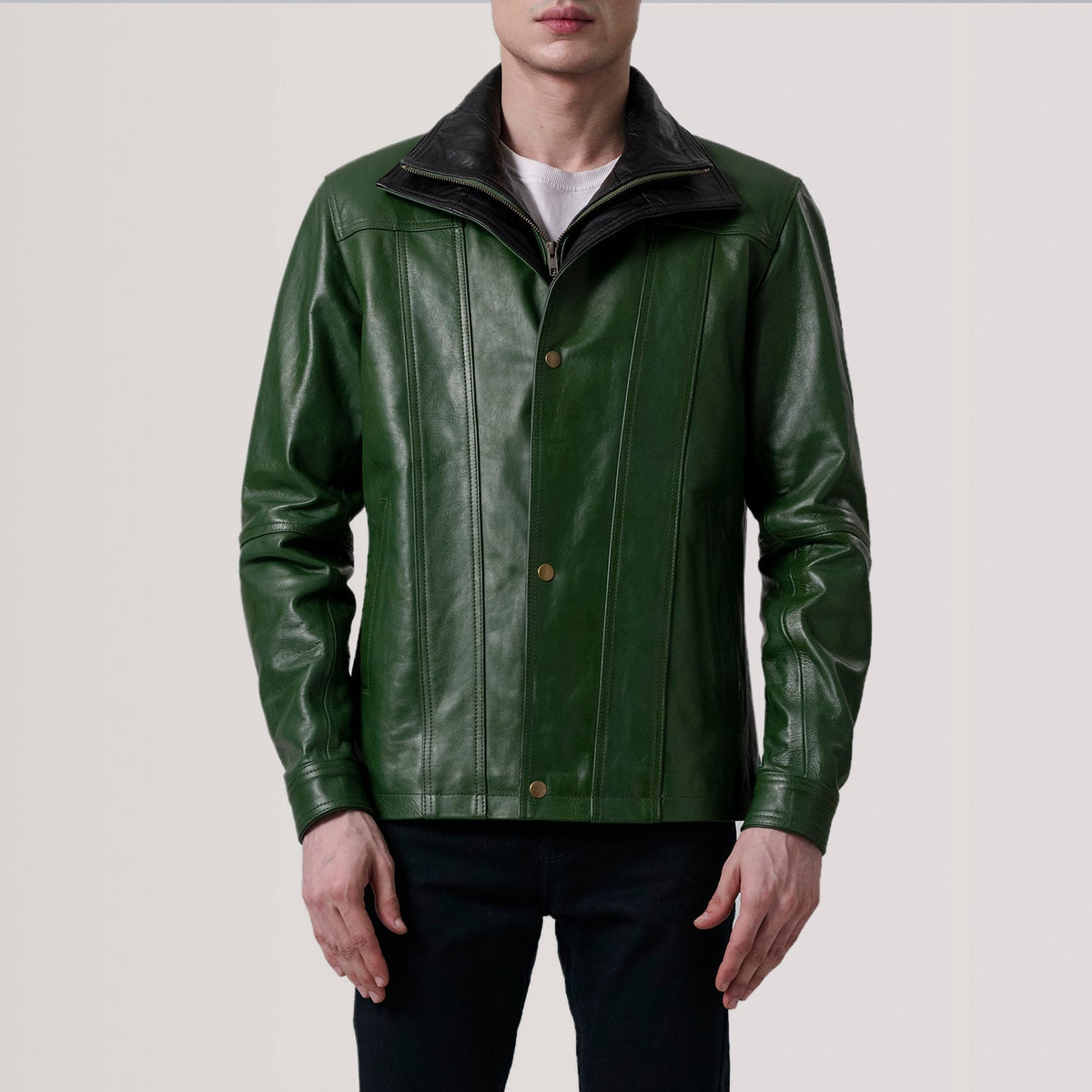 Klen Giacca in Pelle da Uomo – Vista prodotto alternativa 5