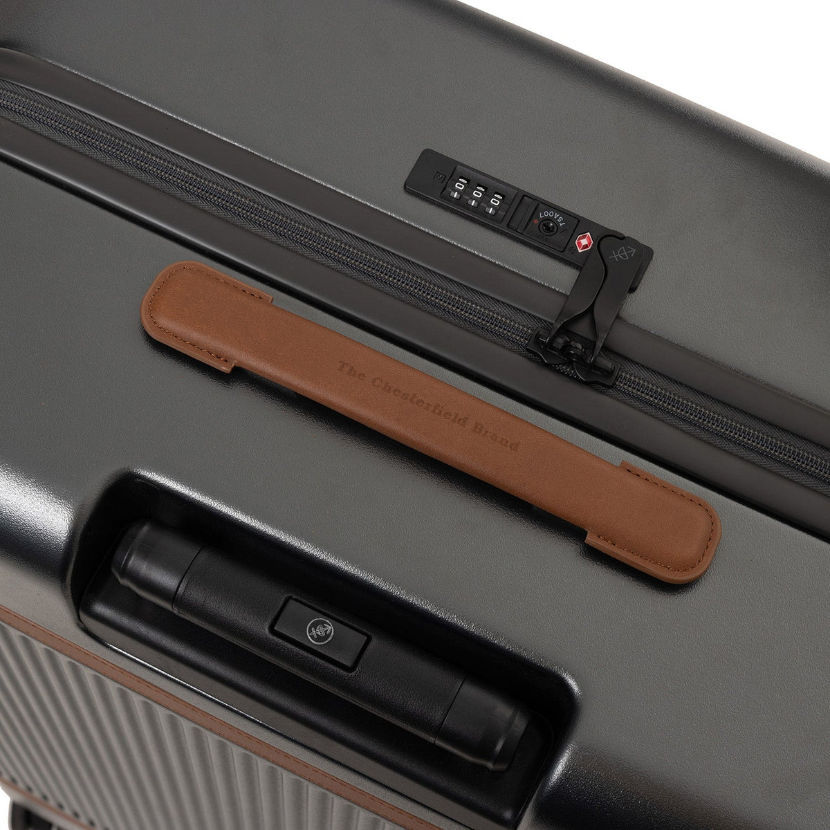 Urban Graphite Large Suitcase Zuna da Donna, detail view 5