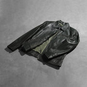 
Lavendard Giacca Biker in Pelle da Uomo – alternate product view 7