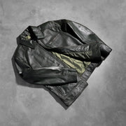 
Lavendard Giacca Biker in Pelle da Uomo – alternate product view 8
