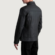 
Lavendard Giacca Biker in Pelle da Uomo – alternate product view 6