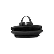 Solid Antique Brass Hardware &amp; Heavy-Duty Dual Zipper Detail on Fornella Full-Grain Leather Backpack da Donna