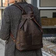 Manchester Full-Grain Leather Backpack da Donna – Vista prodotto alternativa 2