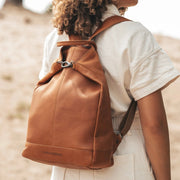 Manchester Full-Grain Leather Backpack da Donna – Vista prodotto alternativa 2