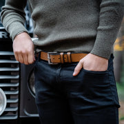 
Aayden Pelle Pieno Fiore Belt da Uomo – alternate product view 3