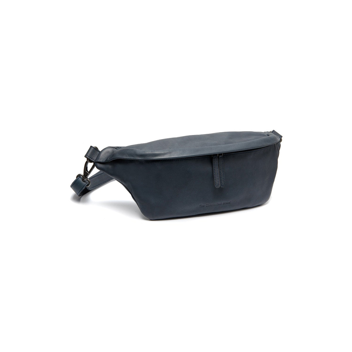 
Kruger Marsupio in pelle pieno fiore in classica vera pelle pieno fiore 100% - Full Exterior Vista frontale e silhouette sartoriale | Acquista online