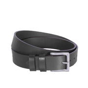 Brandon Full-Grain Cintura in Pelle da Uomo in Classic 100% Full-Grain Leather - Full Exterior Front Profile View | Acquista online