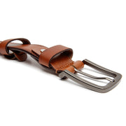 
Manovo Pelle Pieno Fiore Belt da Uomo – alternate product view 2