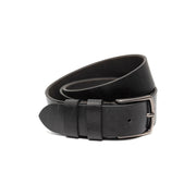Morrison Full-Grain Cintura in Pelle da Uomo in Classic 100% Full-Grain Leather - Full Exterior Front Profile View | Acquista online