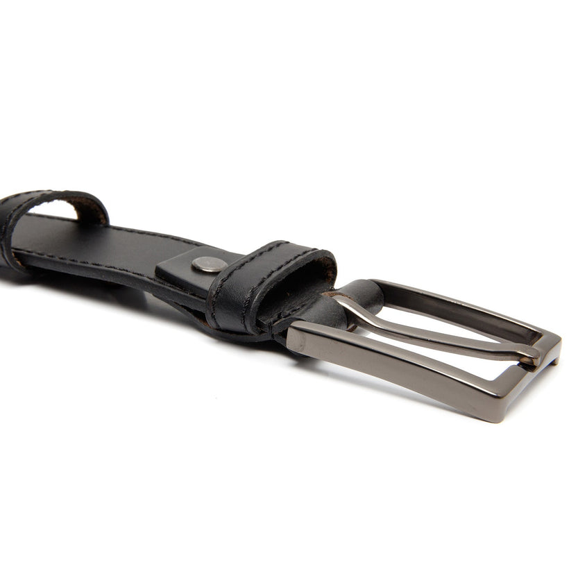 Cuoioaro Pelle Pieno Fiore Belt da Uomo