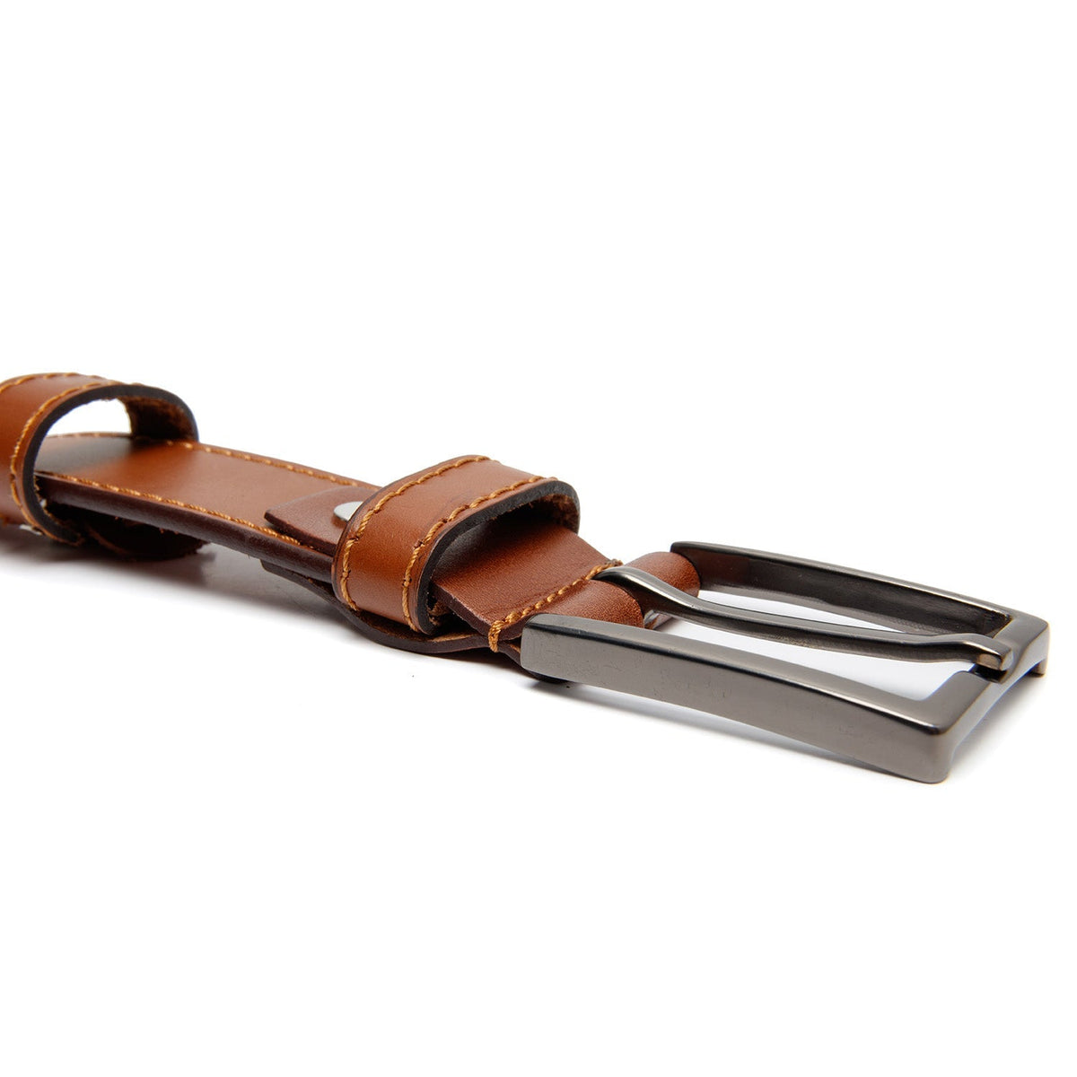 Cuoioaro Full-Grain Cintura in Pelle da Uomo – Vista prodotto alternativa 2