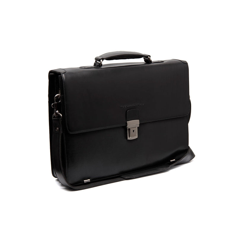 Salvatore Full-Grain Leather Briefcase da Uomo