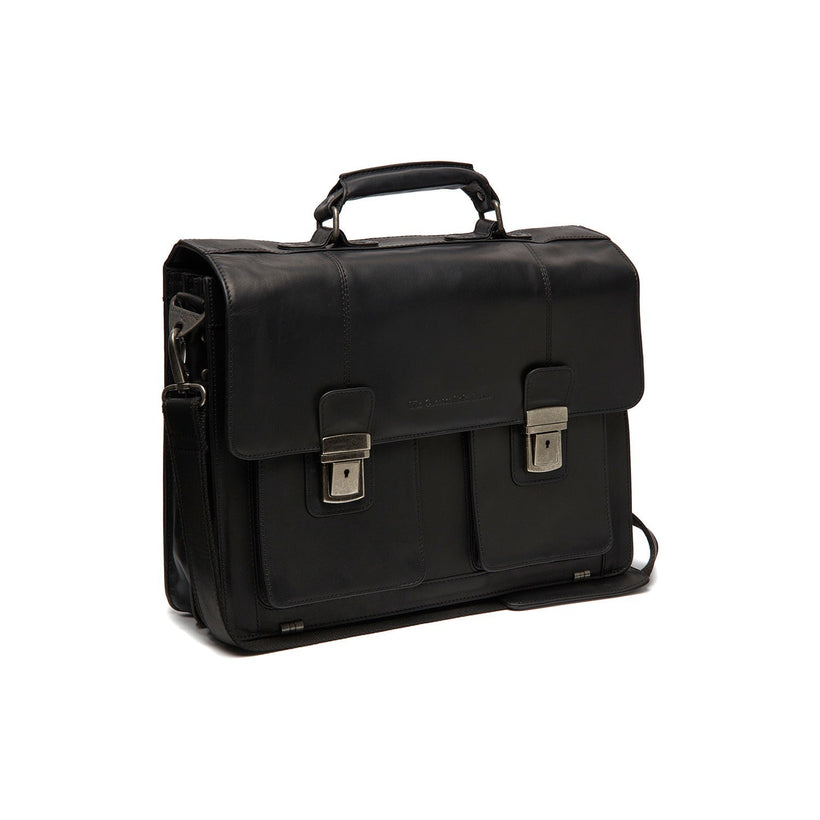 Springfield Full-Grain Leather Briefcase da Donna