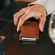 Baldwin Full-Grain Leather Card Holder da Donna – Vista prodotto alternativa 2
