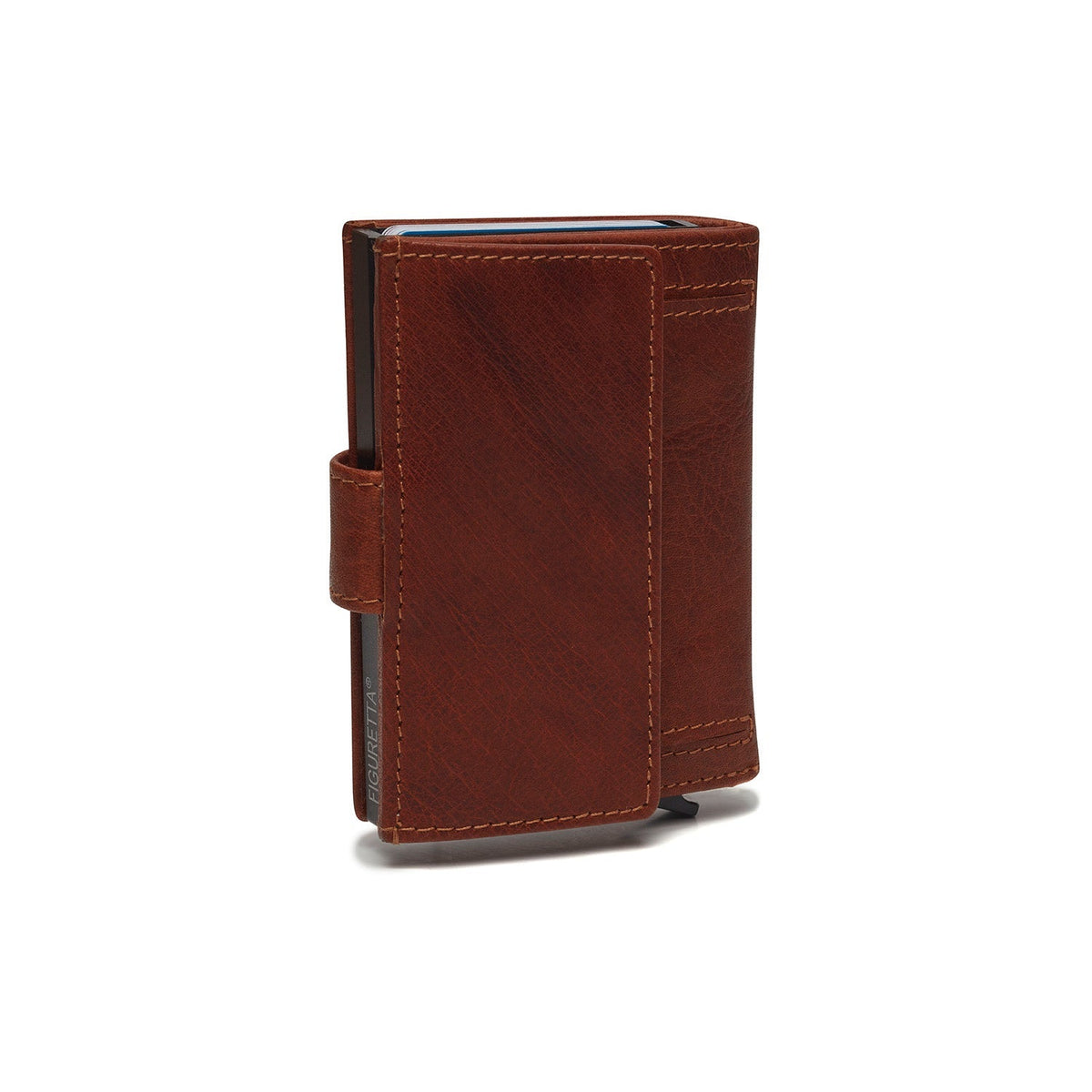 Hannover Full-Grain Leather Card Holder da Donna – Vista prodotto alternativa 3