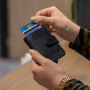 Prague Full-Grain Leather Card Holder da Donna – Vista prodotto alternativa 2