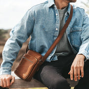 
Birmingham Borsa a tracolla in pelle pieno fiore – alternate product view 3
