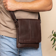 
Bodin Borsa a tracolla in pelle pieno fiore – alternate product view 2