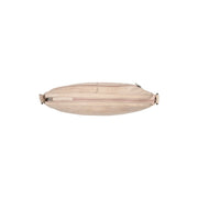 
Classic 100% Full-Grain leather Bag - Prospettiva posteriore con spallacci in pelle rinforzati
