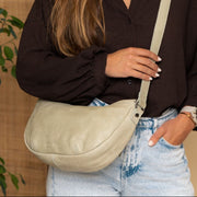
Clarita Borsa a tracolla in pelle pieno fiore – alternate product view 2