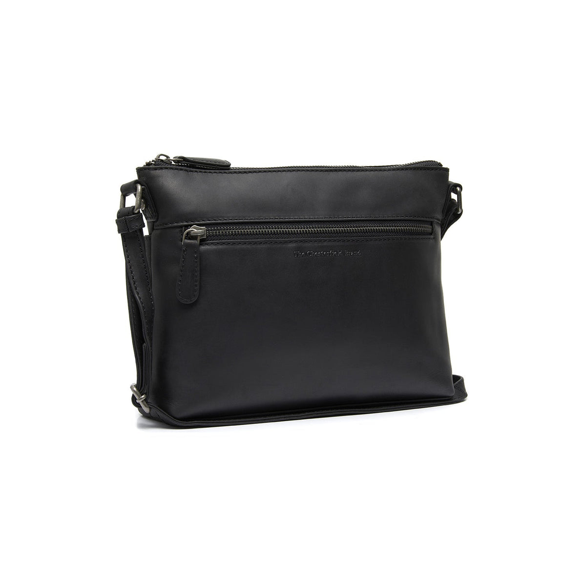 
Durban Borsa a tracolla in pelle pieno fiore in classica vera pelle pieno fiore 100% - Full Exterior Vista frontale e silhouette sartoriale | Acquista online
