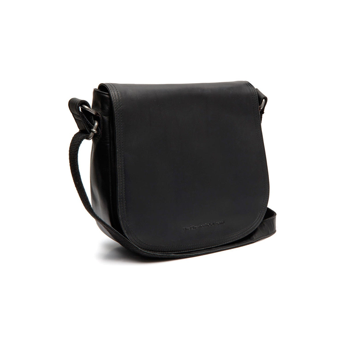 Everglades Full-Grain Leather Crossbody Bag da Donna in Classic 100% Full-Grain Leather - Full Exterior Front Profile View | Acquista online