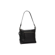 
Faro Borsa a tracolla in pelle pieno fiore in classica vera pelle pieno fiore 100% - Full Exterior Vista frontale e silhouette sartoriale | Acquista online