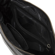 
Classic 100% Full-Grain leather Bag - Prospettiva posteriore con spallacci in pelle rinforzati