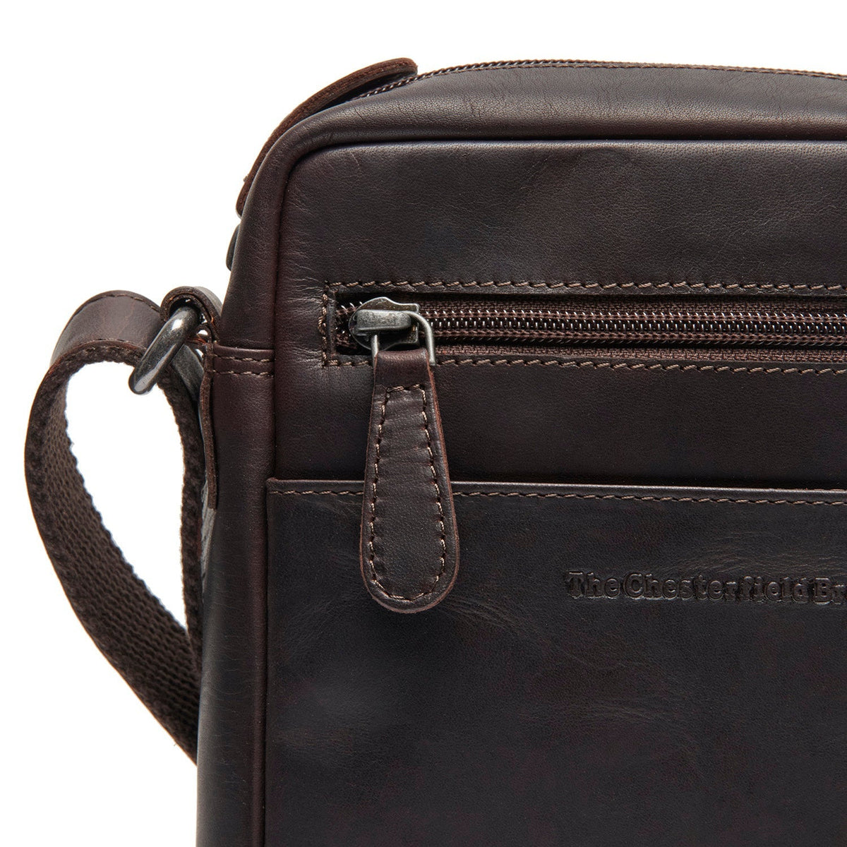 
Laveno Borsa a tracolla in pelle pieno fiore – alternate product view 3