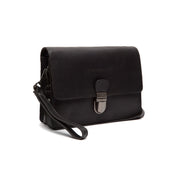 
Lucca Borsa a tracolla in pelle pieno fiore in classica vera pelle pieno fiore 100% - Full Exterior Vista frontale e silhouette sartoriale | Acquista online