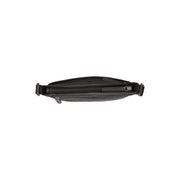 Malmo Full-Grain Leather Crossbody Bag - Structured Side Profile Showing Gusset Depth & Expansion Capacity