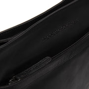 
Classic 100% Full-Grain leather Bag - Prospettiva posteriore con spallacci in pelle rinforzati