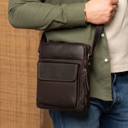 
Montira Borsa a tracolla in pelle pieno fiore – alternate product view 2