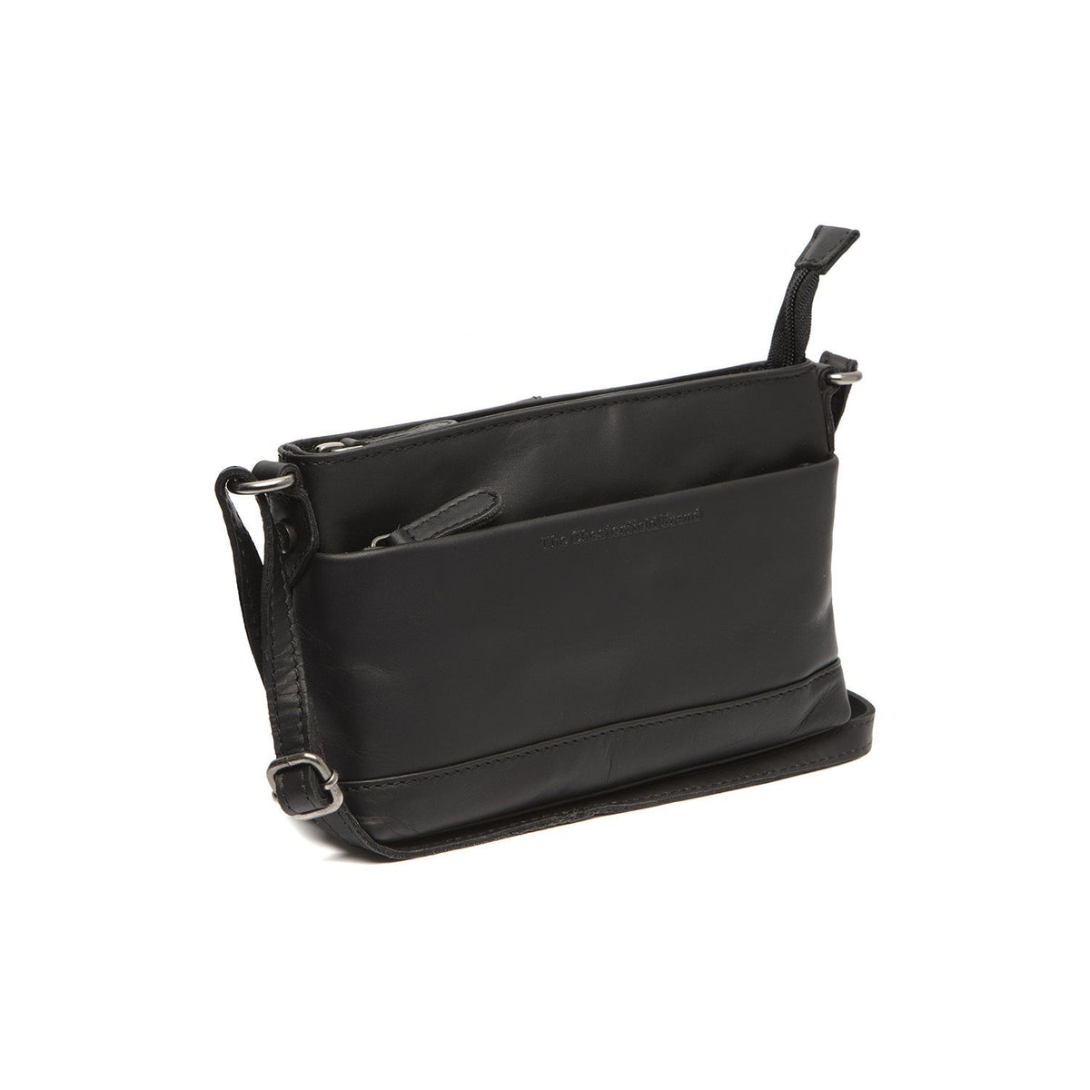 
Salerno Borsa a tracolla in pelle pieno fiore in classica vera pelle pieno fiore 100% - Full Exterior Vista frontale e silhouette sartoriale | Acquista online