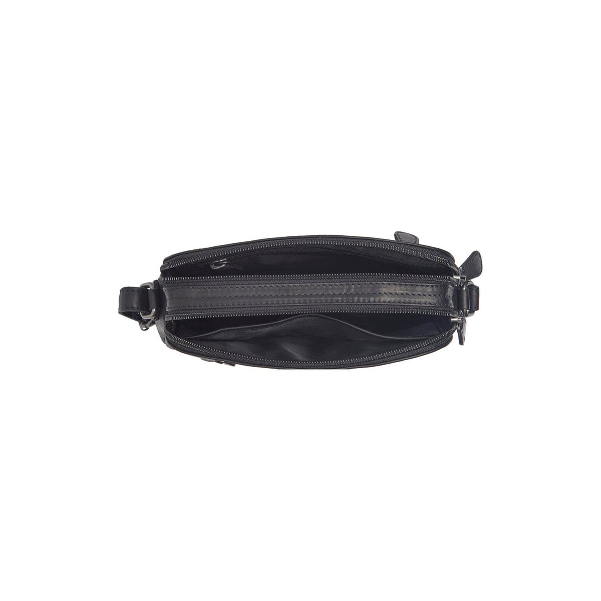 
Vista interna Showing Dedicated Padded Laptop Sleeve & Multi-Compartment Organization