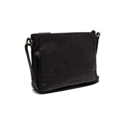 Weimar Full-Grain Leather Crossbody Bag da Donna in Classic 100% Full-Grain Leather - Full Exterior Front Profile View | Acquista online