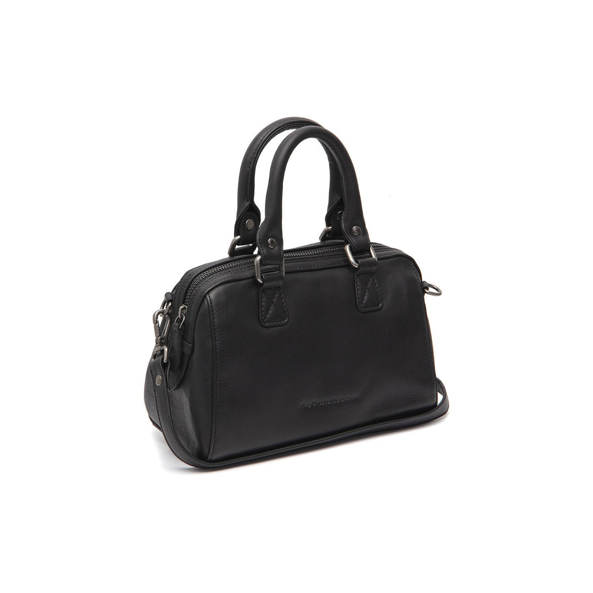 Dalford Full-Grain Leather Handbag da Donna in Classic 100% Full-Grain Leather - Vista frontale e linea su misura | Acquista online